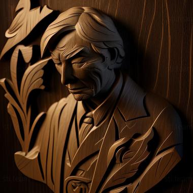 3D model Natsume Soseki from Bungo Stray Dogs (STL)